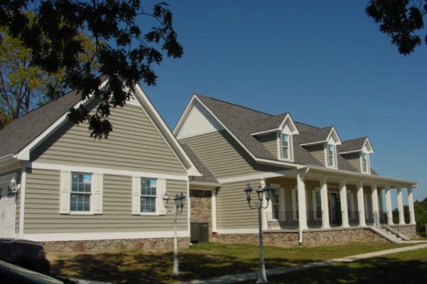 Home with new windows and three dormers